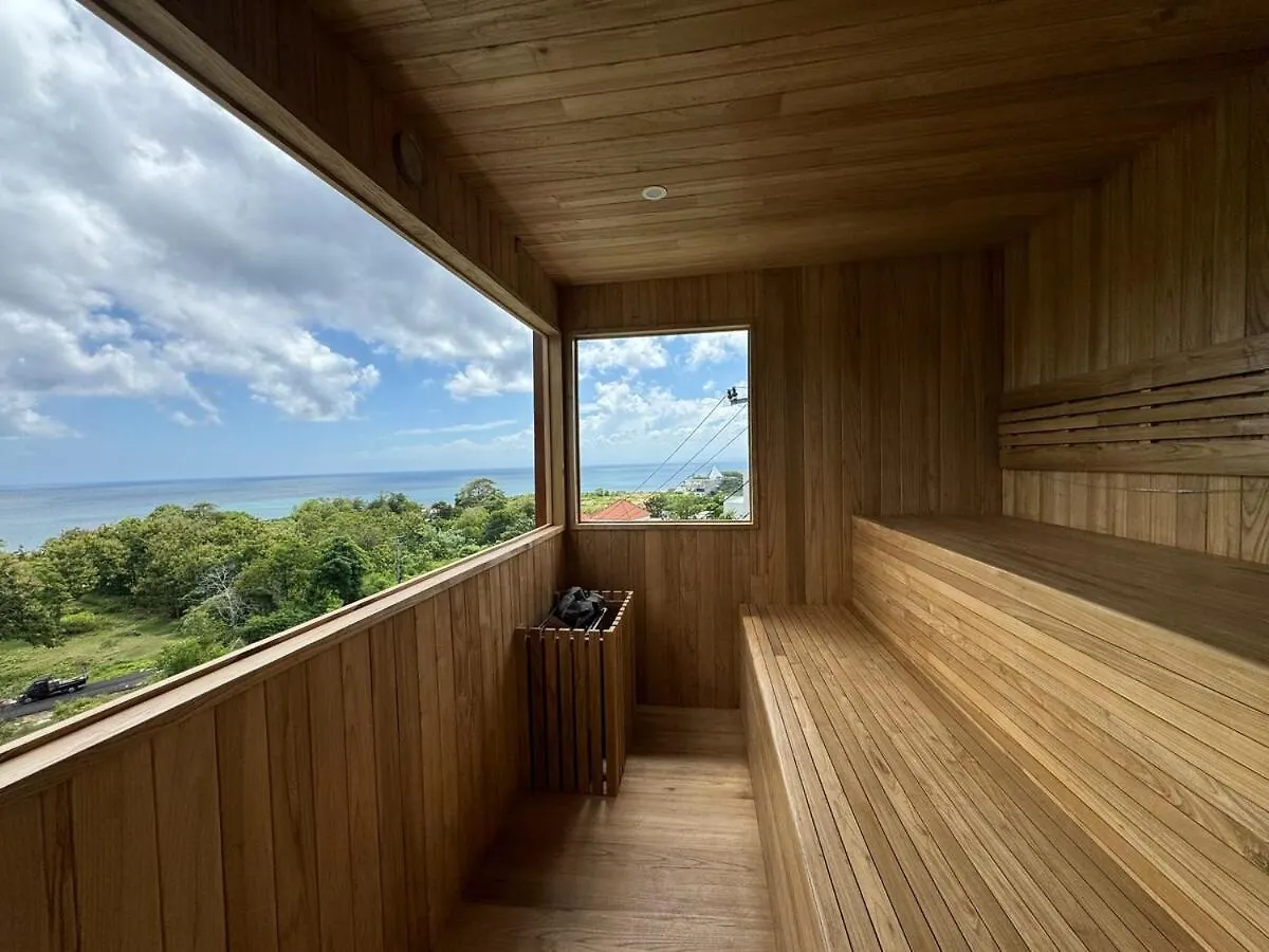 Villa Eternal - Three Bedroom Luxury Residence With Rooftop Oceanview Sauna Pecatu  Indonesia